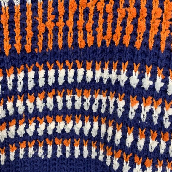 Umgee Womens Large Crewneck Pullover Sweater Grunge Boho Multicolor Textured - Picture 3 of 5